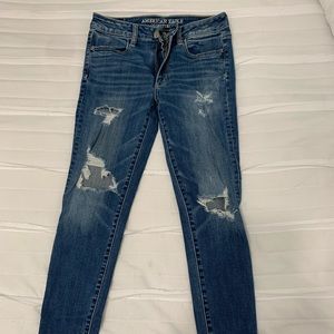 American Eagle hi-rise jegging, size 6